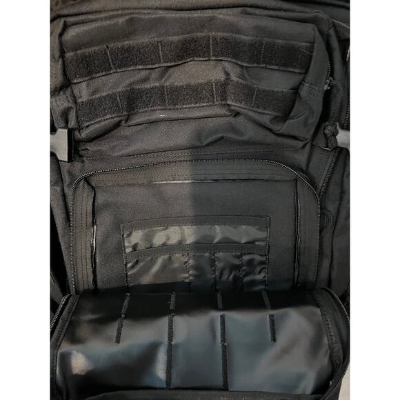 Wolt 45L Tactical Backpack Black - Picture 3 of 6